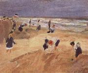 Max Liebermann THe Beach at Nordwijk France oil painting reproduction